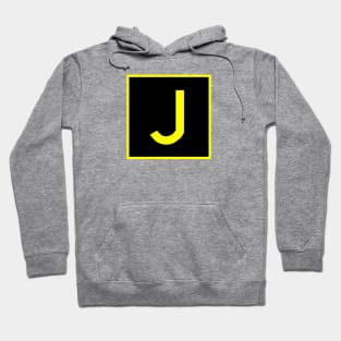 J - Juliet - FAA taxiway sign, phonetic alphabet Hoodie